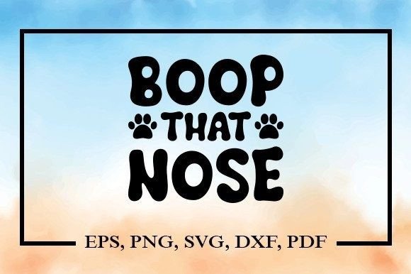 Boop That Nose SVG: Embroidery Design Review