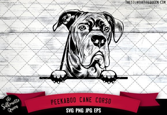 Cane Corso Peekaboo Dog Face: Real Embroidery Review
