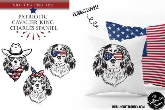 Cavalier King Charles Spaniel Dog Patrio: Real Talk From an Embroidery Designer