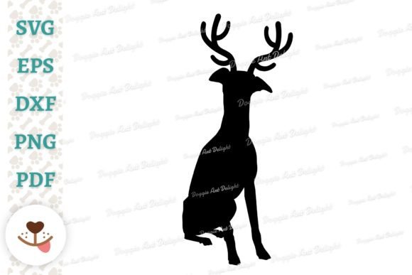 Christmas Whippet Dog Reindeer Antlers – A Design Review