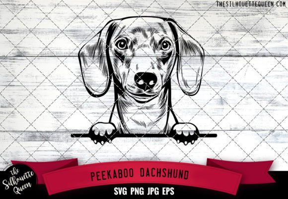 Dachshund Peekaboo Dog Face Review for Embroidery Projects