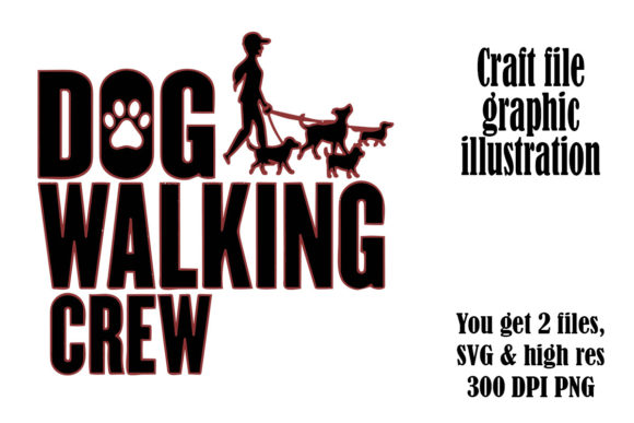Dog Walking Crew: Embroidery Design Review