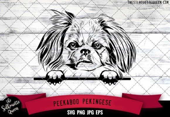 Pekingese Peekaboo Dog Face A Designer Review for Real Embroidery Projects
